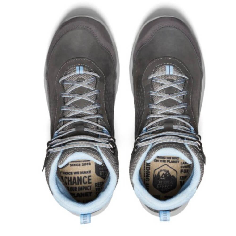 KEEN Terradora Explorer Mid Wp Steel Grey/Clear Sky sieviešu zābaki