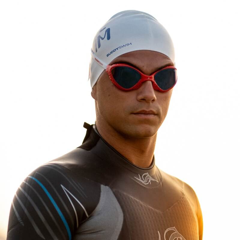 BUDDYSWIM OzeanX Mirror Red/White/Blue  peldbrilles