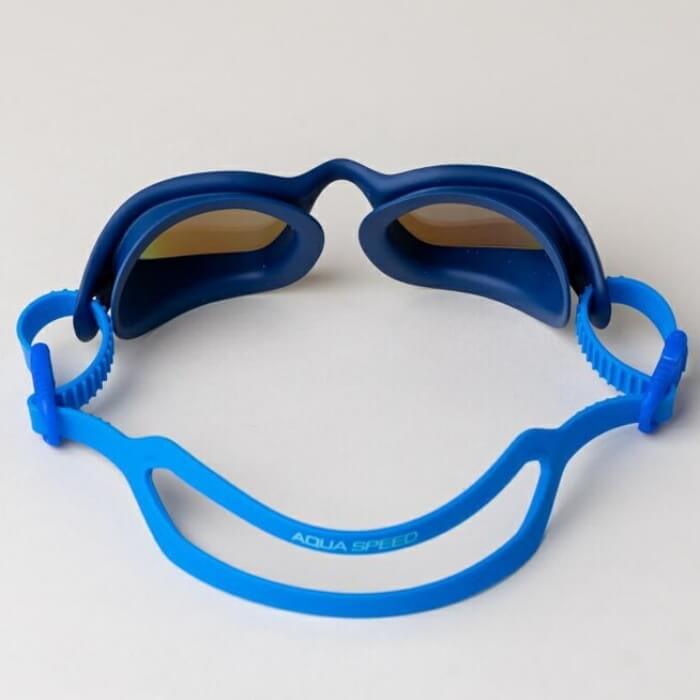 AQUA SPEED Eclipse Mirror Navy peldbrilles