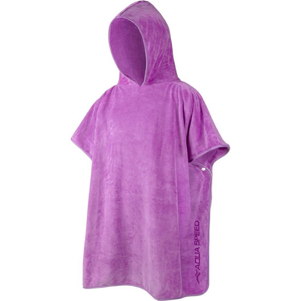 AQUA SPEED Microfibre Violet bērnu pončo