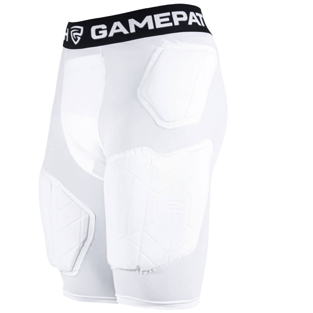 GAMEPATCH PRO+ White 3/4 polsterētas bikses