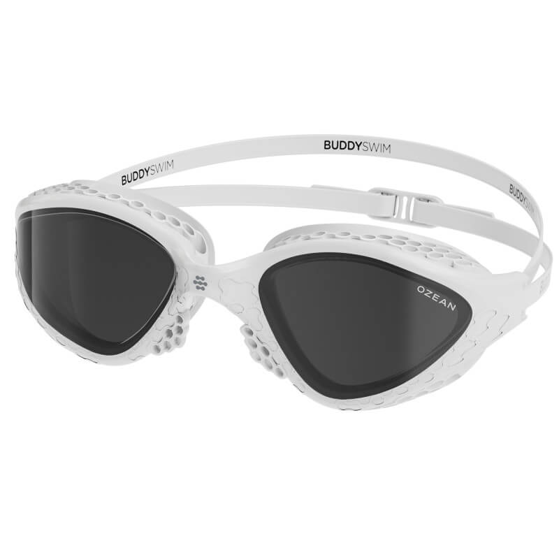 BUDDYSWIM Ozean White/Smoke peldbrilles
