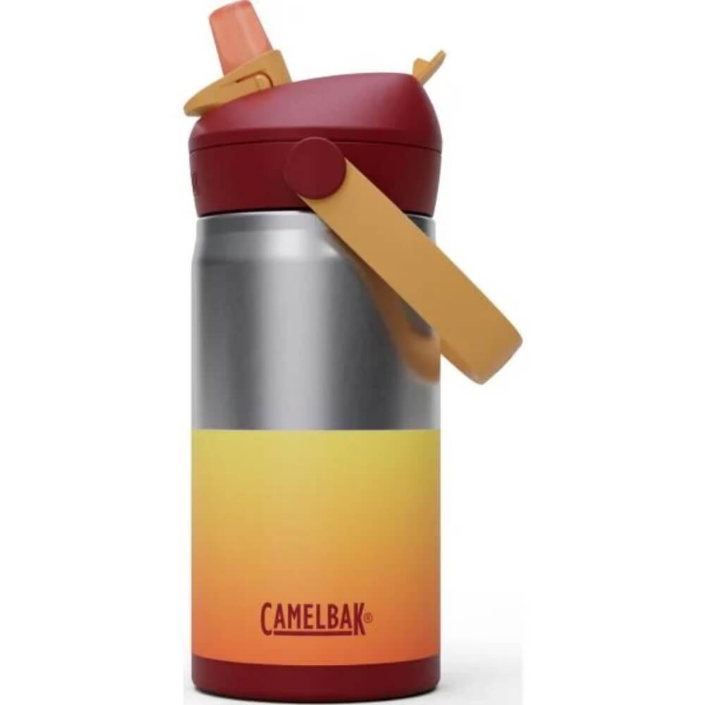 CAMELBAK Thrive Flip Straw Kids VSS 0,35L Orange Sunset ūdens pudele