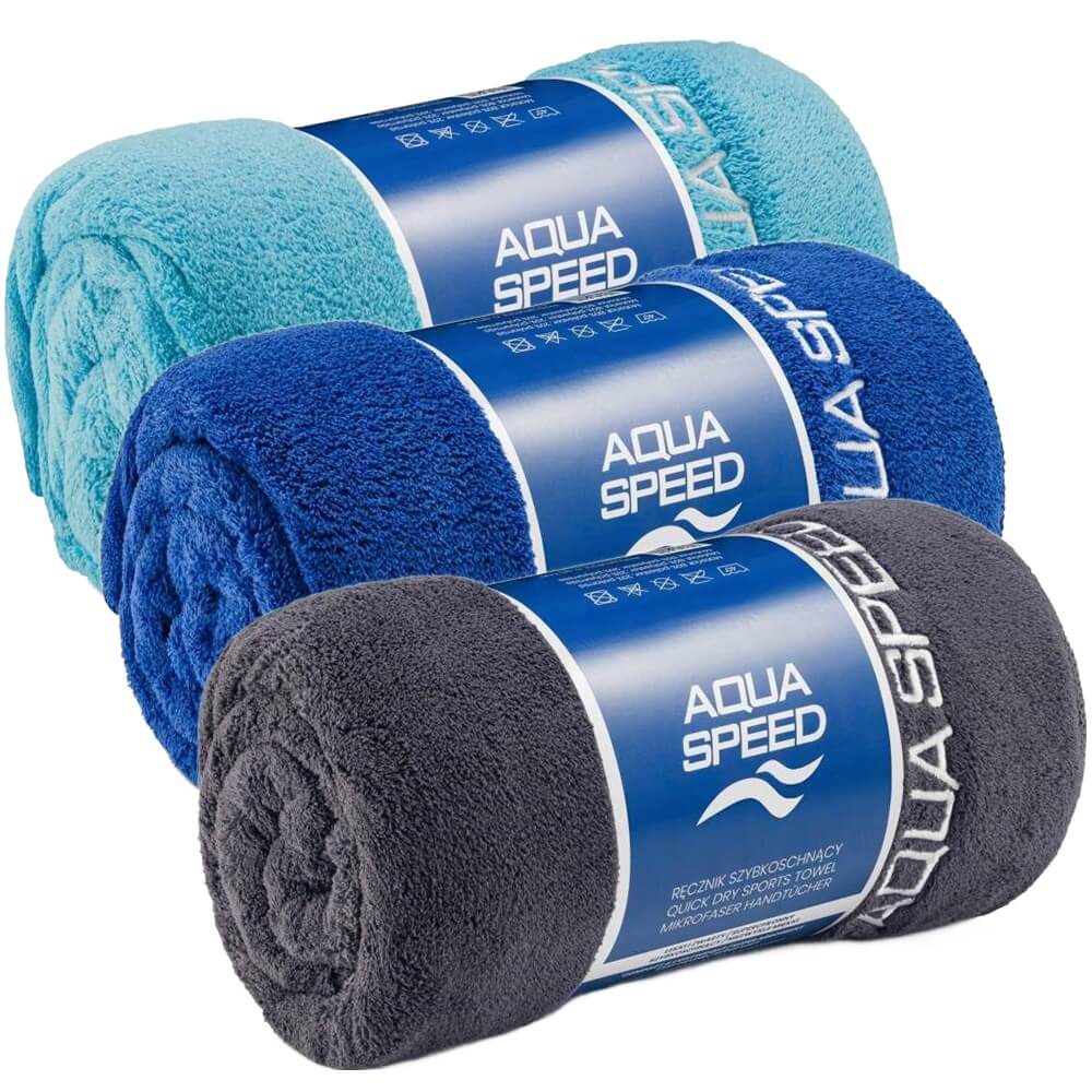 AQUA SPEED Microfiber Dry Coral 70x140 cm dvielis