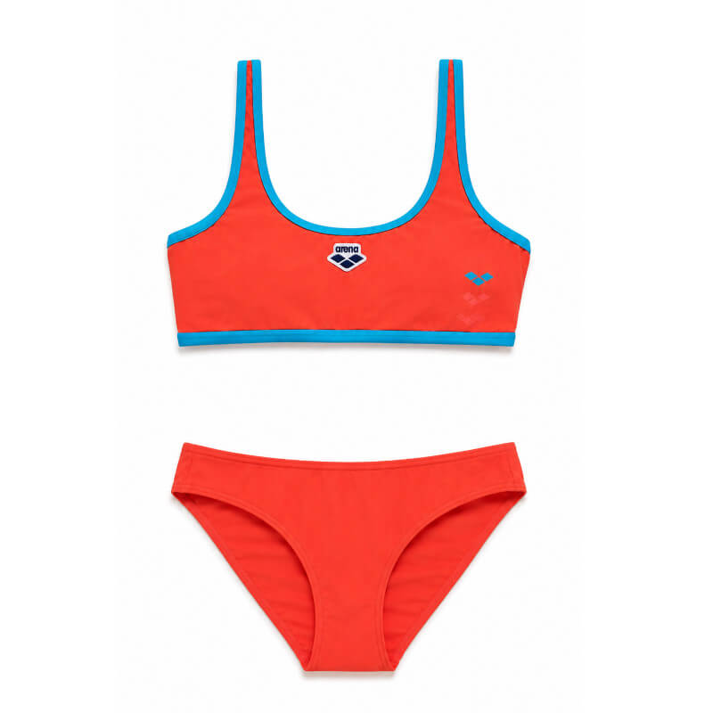 ARENA Icons Stripe Two Pieces Floreale/Galapagos sieviešu bikini