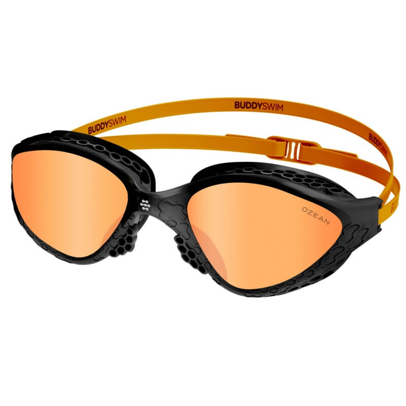BUDDYSWIM Ozean Swim Goggles Black/Orange
