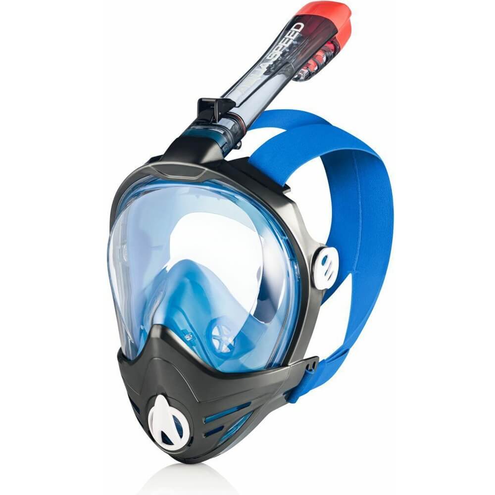 AQUA SPEED Brizo Blue/Grey pilnas sejas maska