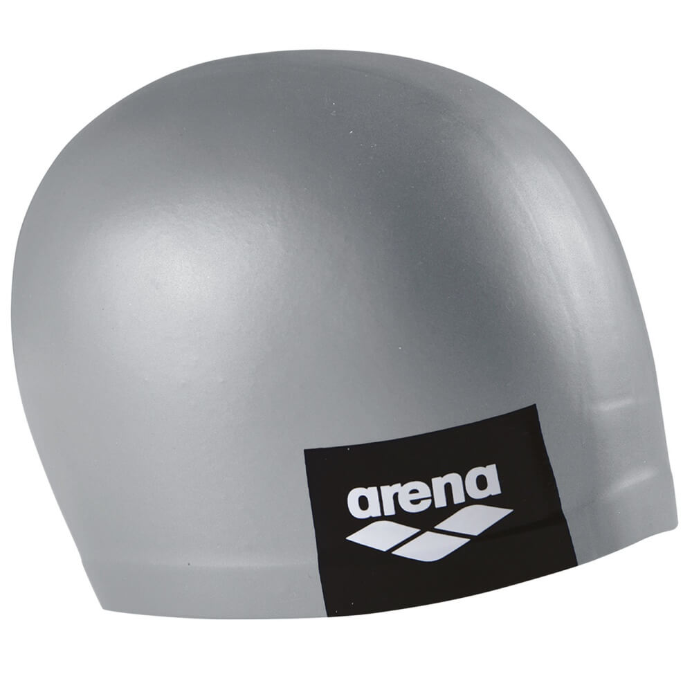 ARENA Logo Moulded Grey silikona peldcepure