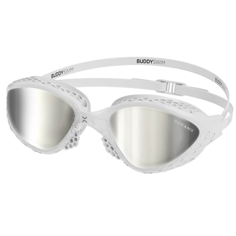 BUDDYSWIM OzeanX Mirror White/Silver peldbrilles