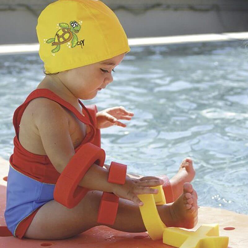 AQQUATIX ABC Fun Alphabet Yellow peldošie burti