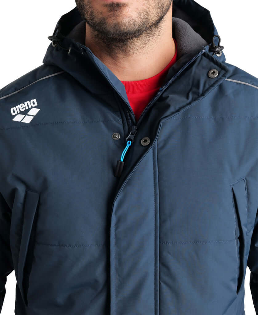 ARENA Team Parka Solid Navy