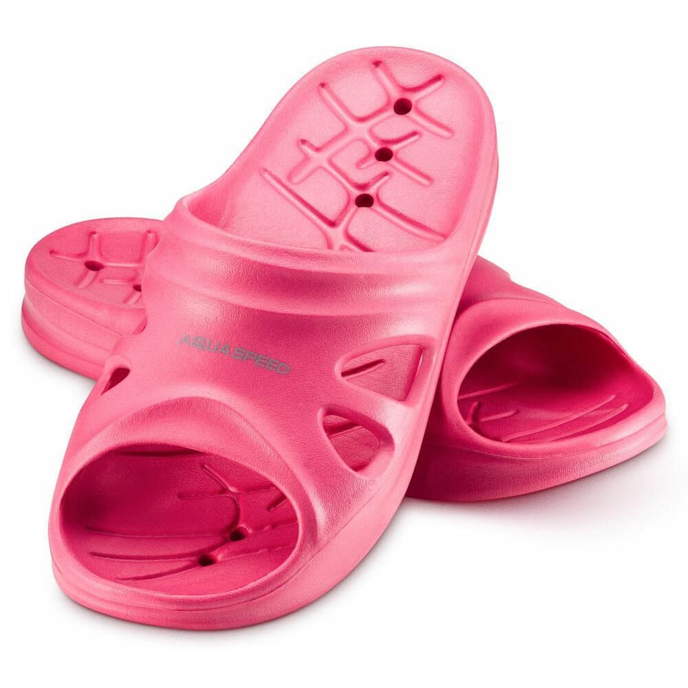 AQUA SPEED Florida Pink jauniešu baseina čības