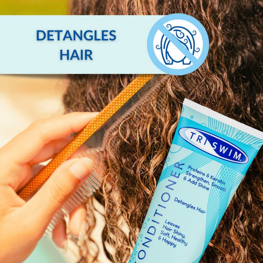 TRISWIM Regenerating Hair Conditioner For Swimmers Pineapple & Mango (251ml) kondicionieris