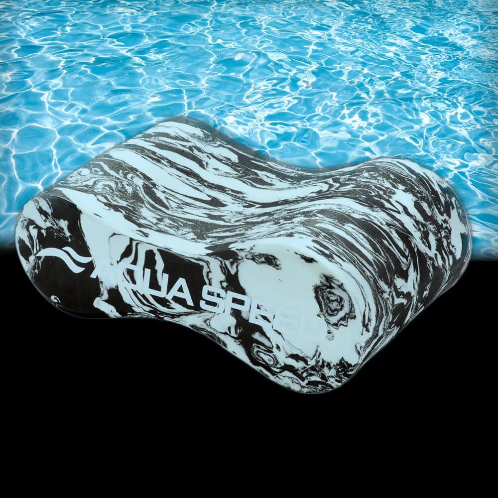 AQUA SPEED 4-Layers Swirl Pullbuoy White/Black