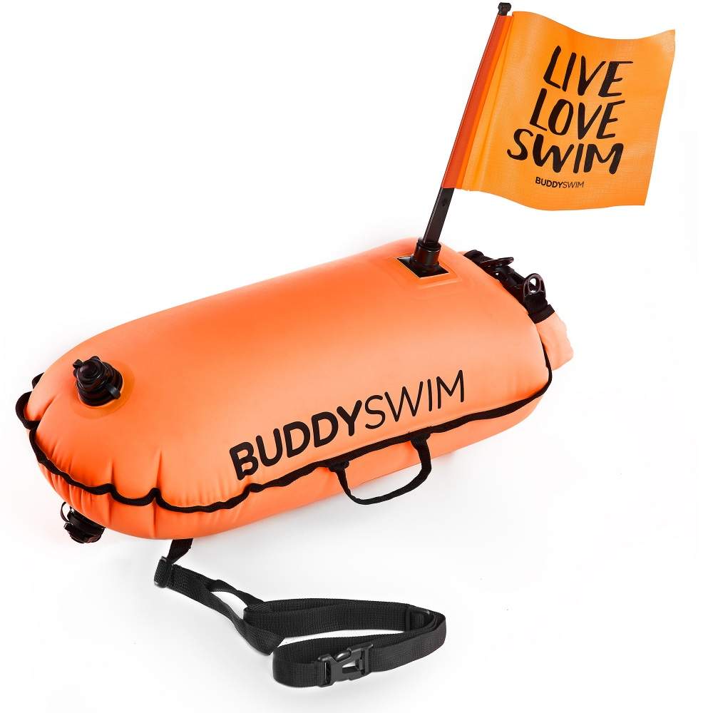 BUDDYSWIM Drybag Buoy with Flag boja