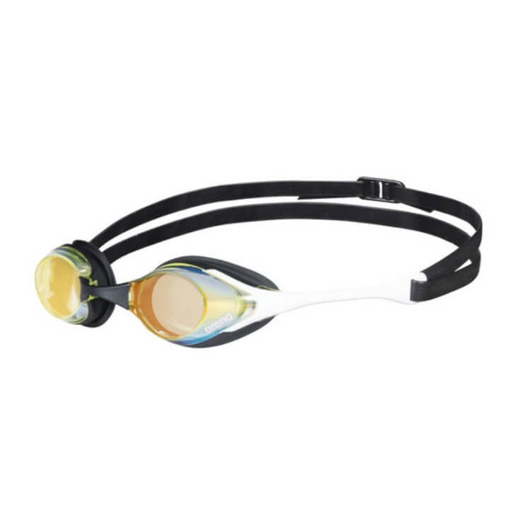 ARENA Cobra Swipe Mirror Racing White peldbrilles