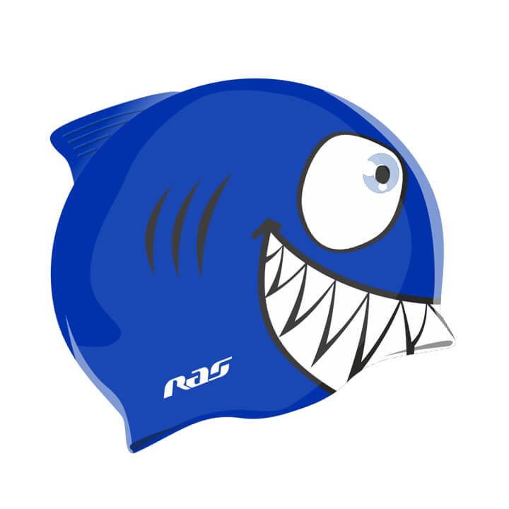 RAS Shark Kid's Silicone peldcepure