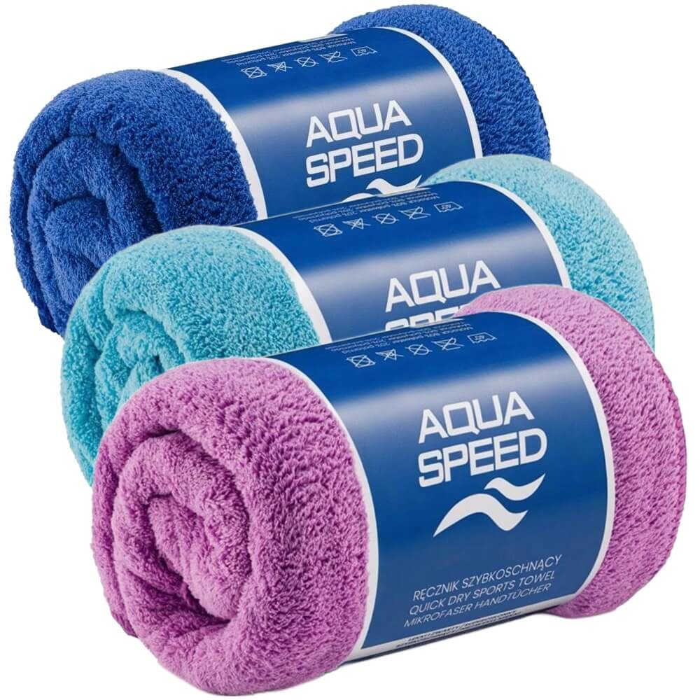 AQUA SPEED Microfiber Dry Coral 50x100 cm dvielis