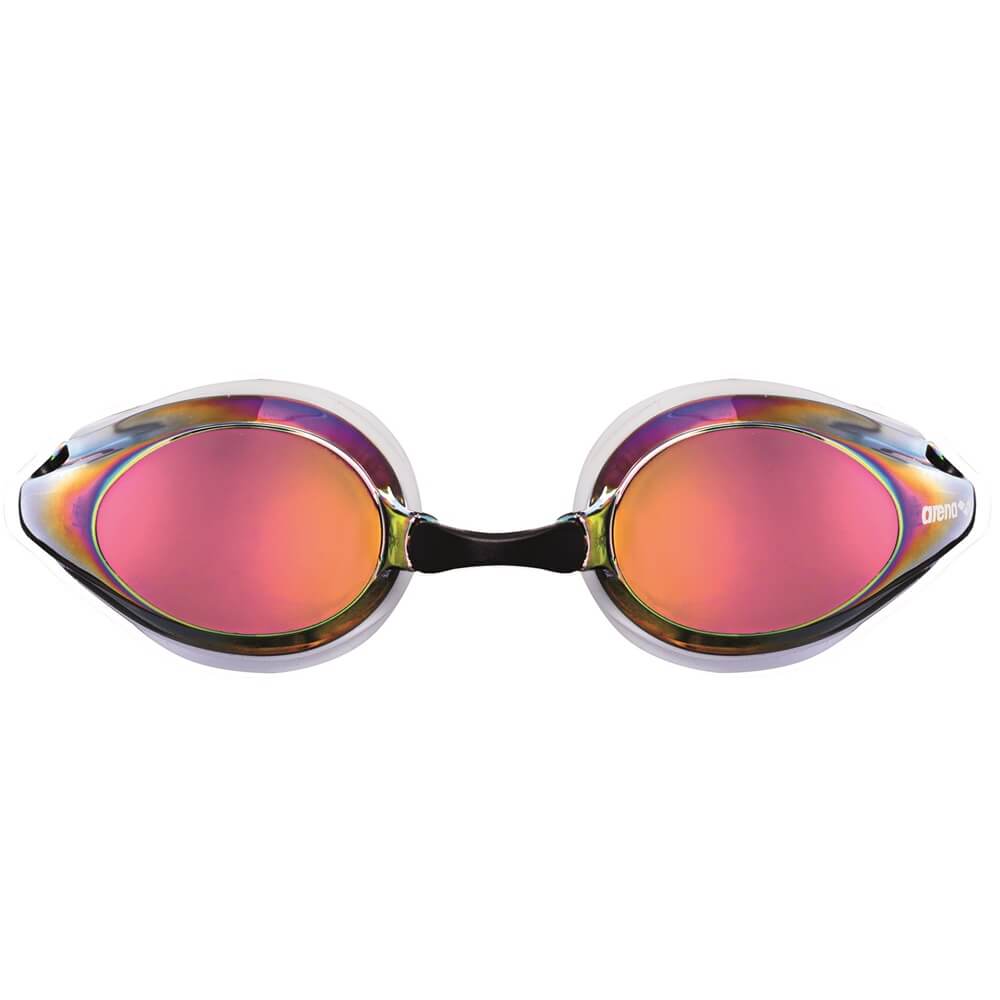 ARENA Tracks Mirror Racing White/Redcopper/Black peldbrilles