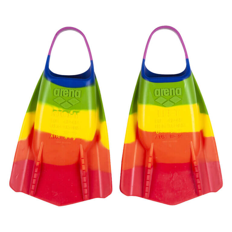 ARENA PowerFin Pro II Rainbow pleznas