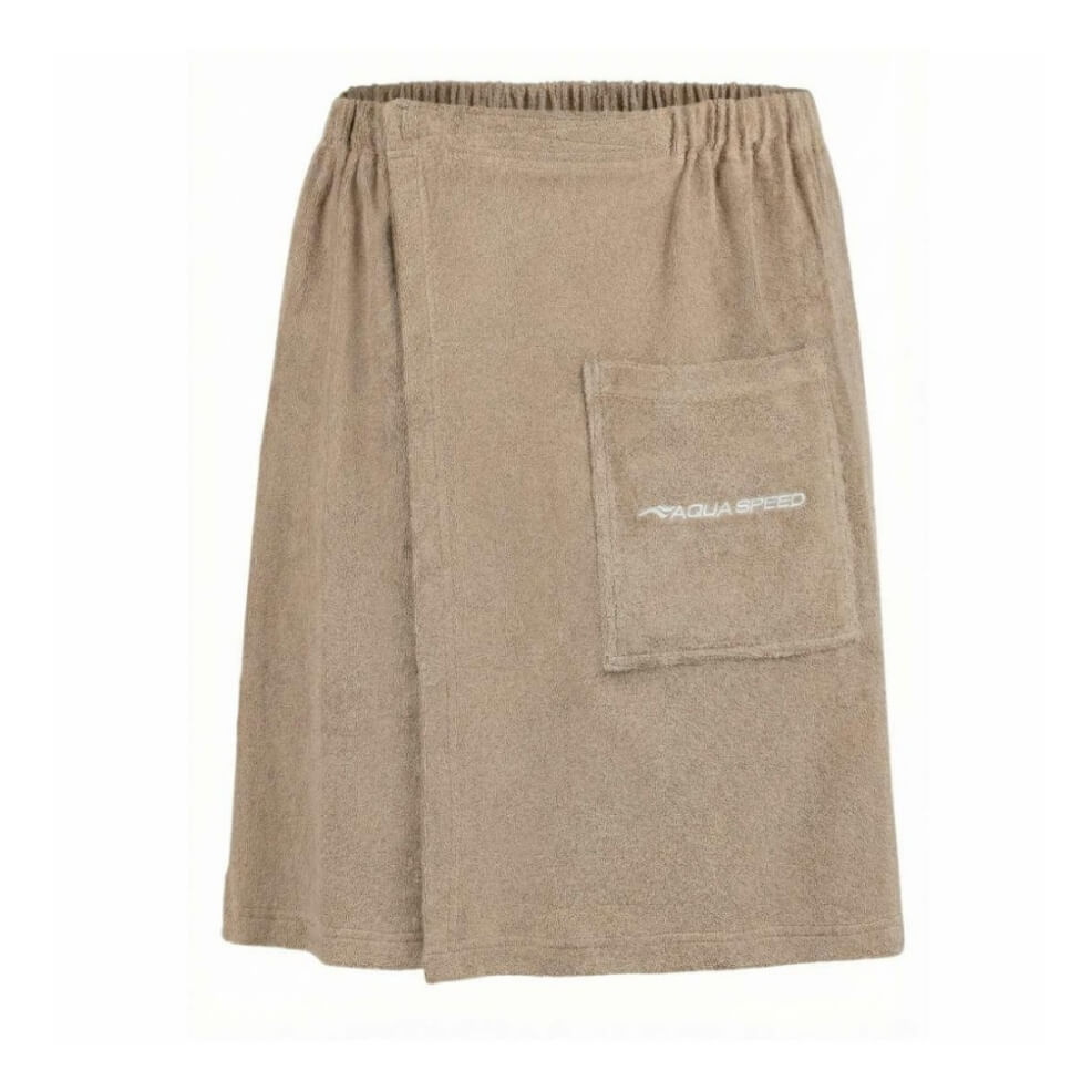 AQUA SPEED Bath Kilt Brown dvielis