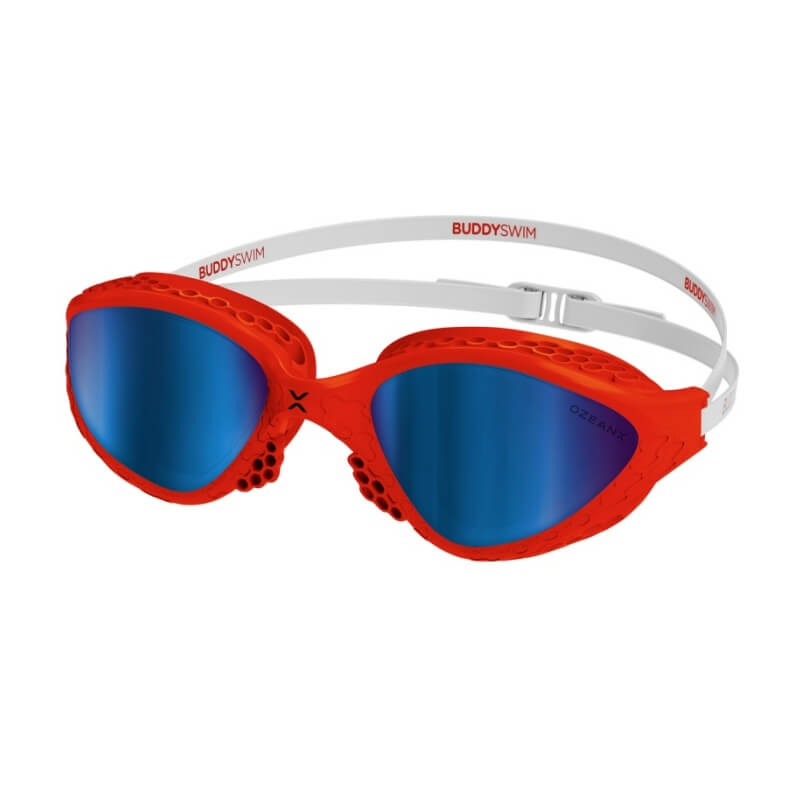 BUDDYSWIM OzeanX Mirror Red/White/Blue  peldbrilles