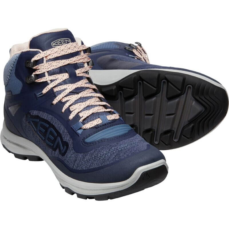 KEEN Terradora Flex Mid WP Vintage Indigo/Peachy sieviešu zābaki