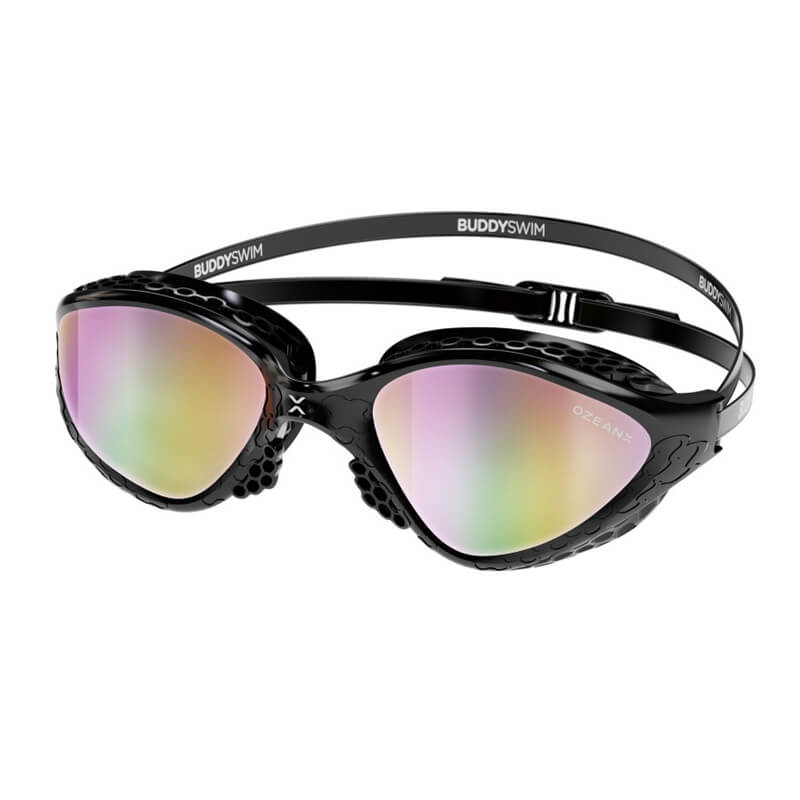 BUDDYSWIM OzeanX Mirror Black/Iridium peldbrilles