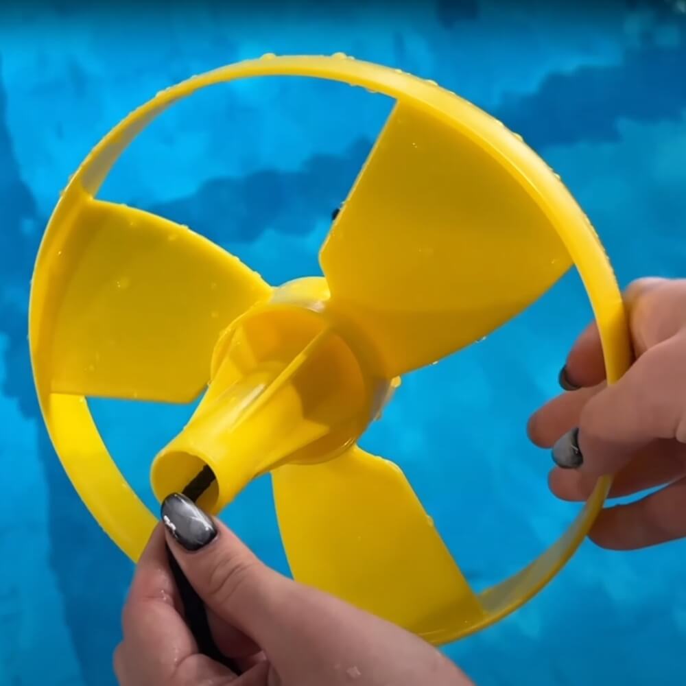 LATSWIM Swim Propeller Yellow/Black