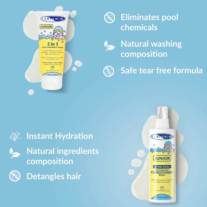 TRISWIM After Swim Detangling Conditioner Spray Sweet Persimmon Fruit kondicionieris bērniem  (200 ml)