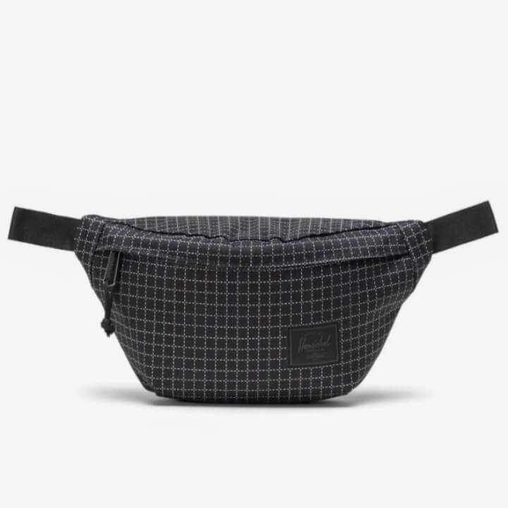 HERSCHEL Classic Grid Black jostas soma