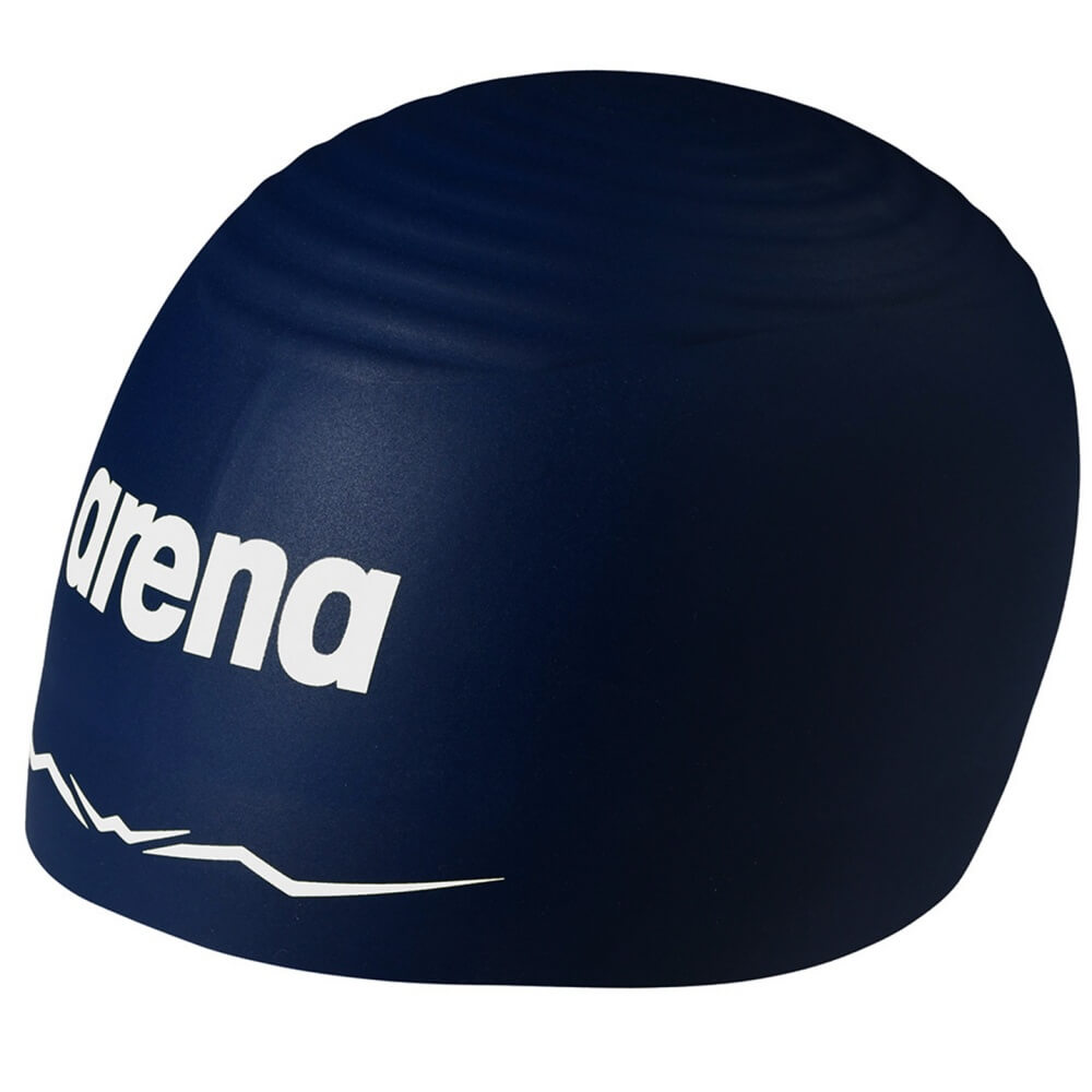 ARENA Aquaforce Wave Navy/White sacīkšu peldcepure