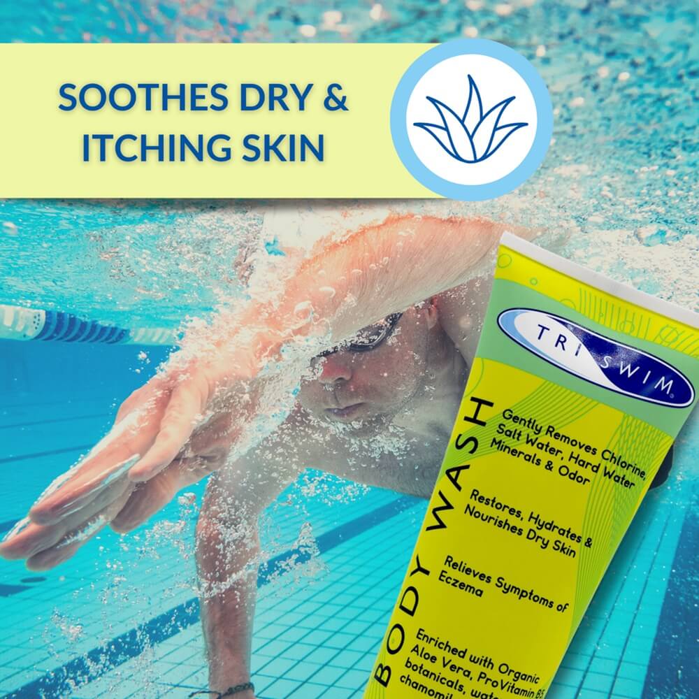 TRISWIM Chlorine Removing Body Wash For Swimmers Lime Mango (251ml) dušas želeja