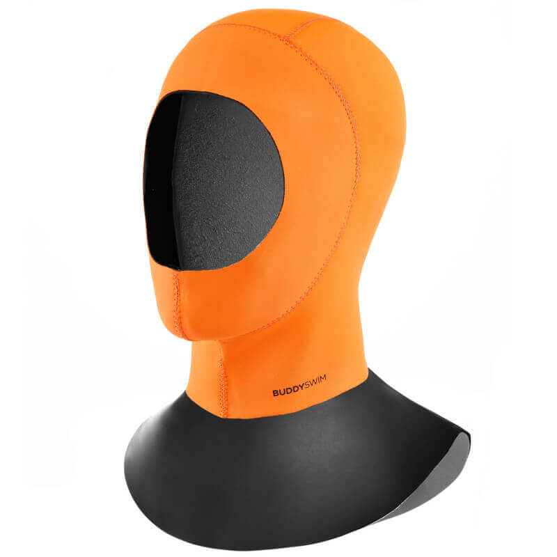 BUDDYSWIM Trilaminate Warmth Orange neoprēna peldcepure