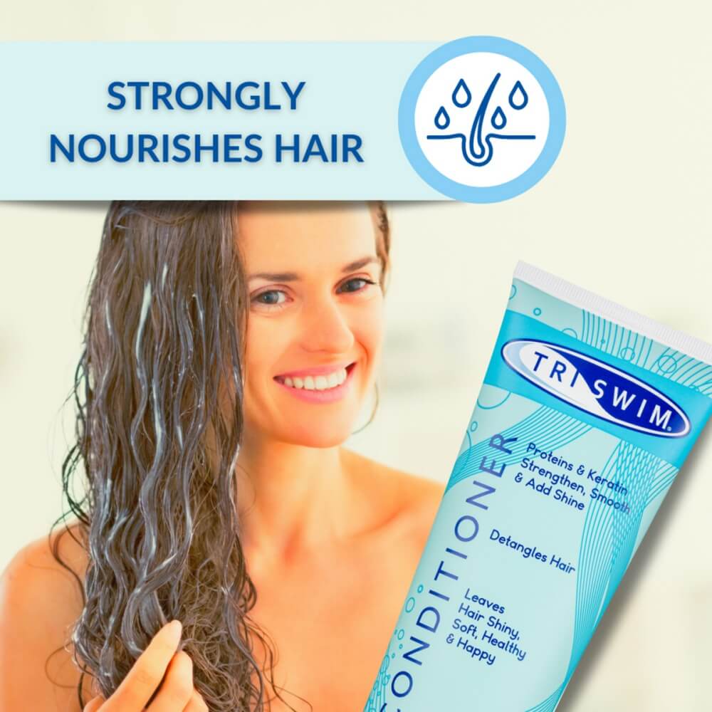 TRISWIM Regenerating Hair Conditioner For Swimmers Pineapple & Mango (251ml) kondicionieris