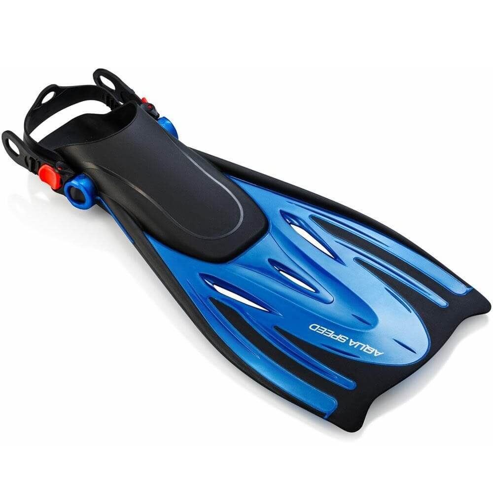 AQUA SPEED Wombat Navy snorkelēšanas pleznas