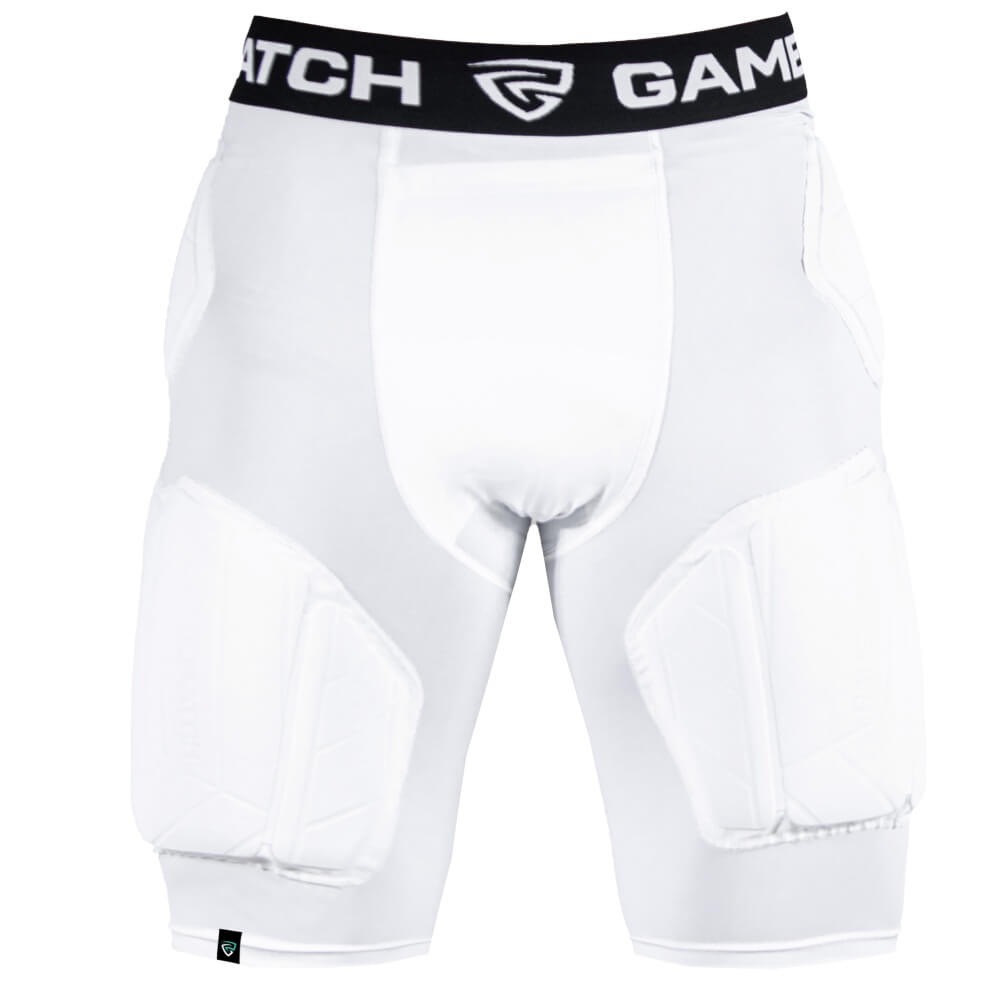 GAMEPATCH PRO+ White 3/4 polsterētas bikses