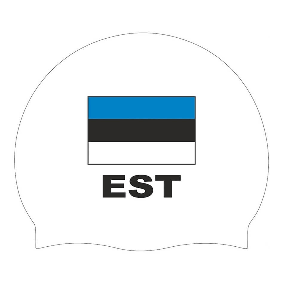 Individuālās apdrukas peldcepure Estonia #49