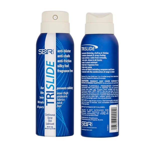 TRISLIDE Multisport ūdensnoturīgs pretberzes aerosols ādai (136 ml)