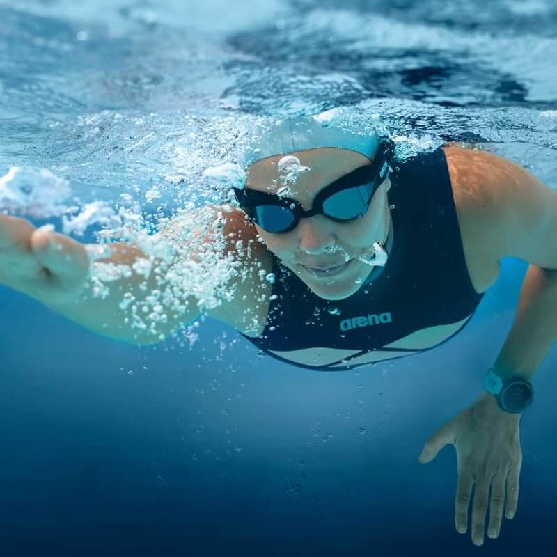 ARENA Cobra Tri Mirror Triathlon Swipe Yellow Copper/Black peldbrilles