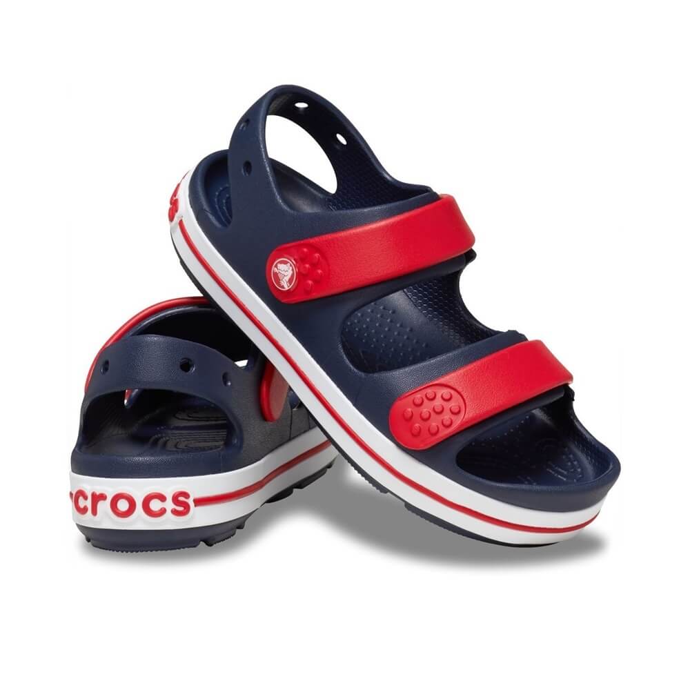 Crocs™ Crocband™ Cruiser Navy/Varsity Red bērnu sandales