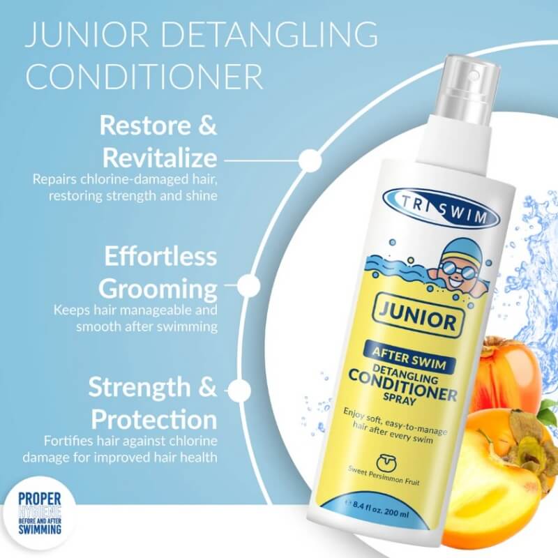 TRISWIM After Swim Detangling Conditioner Spray Sweet Persimmon Fruit kondicionieris bērniem  (200 ml)