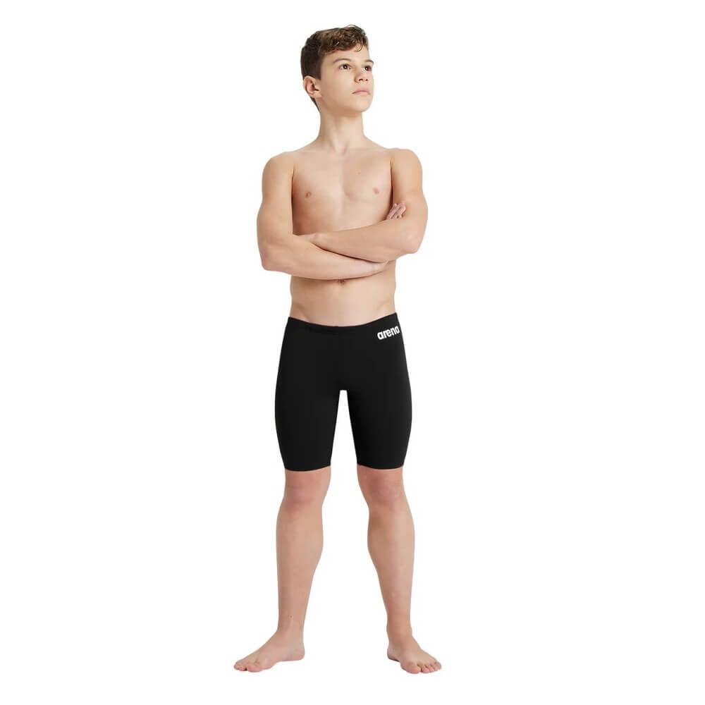 ARENA Team Swim Solid Black/White zēnu džammeri