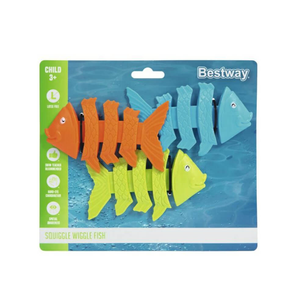 BESTWAY Squiggle Wiggle grimstošās rotaļlietas