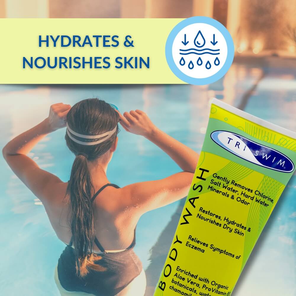 TRISWIM Chlorine Removing Body Wash For Swimmers Lime Mango (251ml) dušas želeja