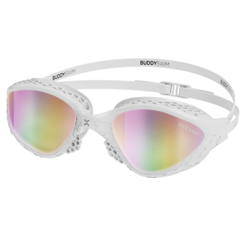 BUDDYSWIM OzeanX Mirror White/Iridium peldbrilles
