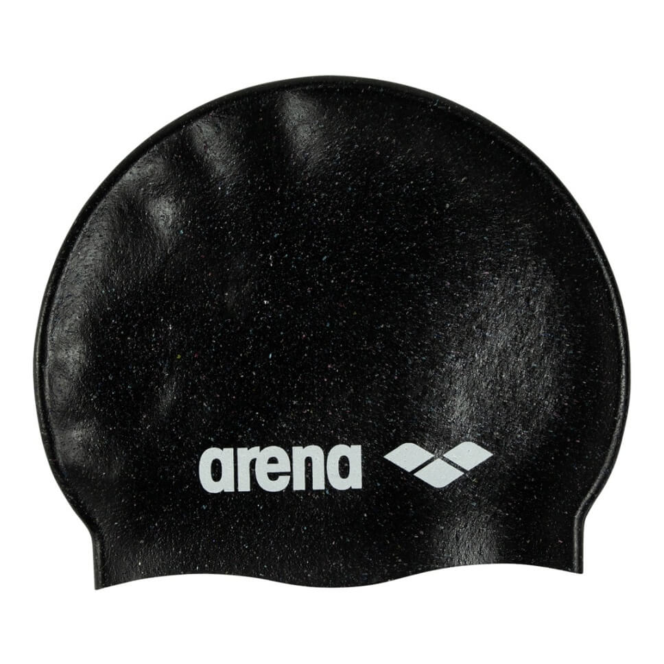 ARENA Black silikona peldcepure
