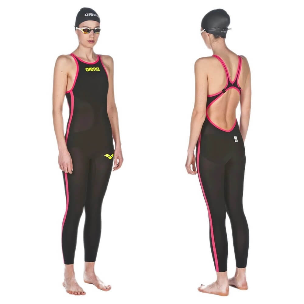 ARENA Powerskin R-Evo+ Open Water Open Back sieviešu sacensību peldkostīms