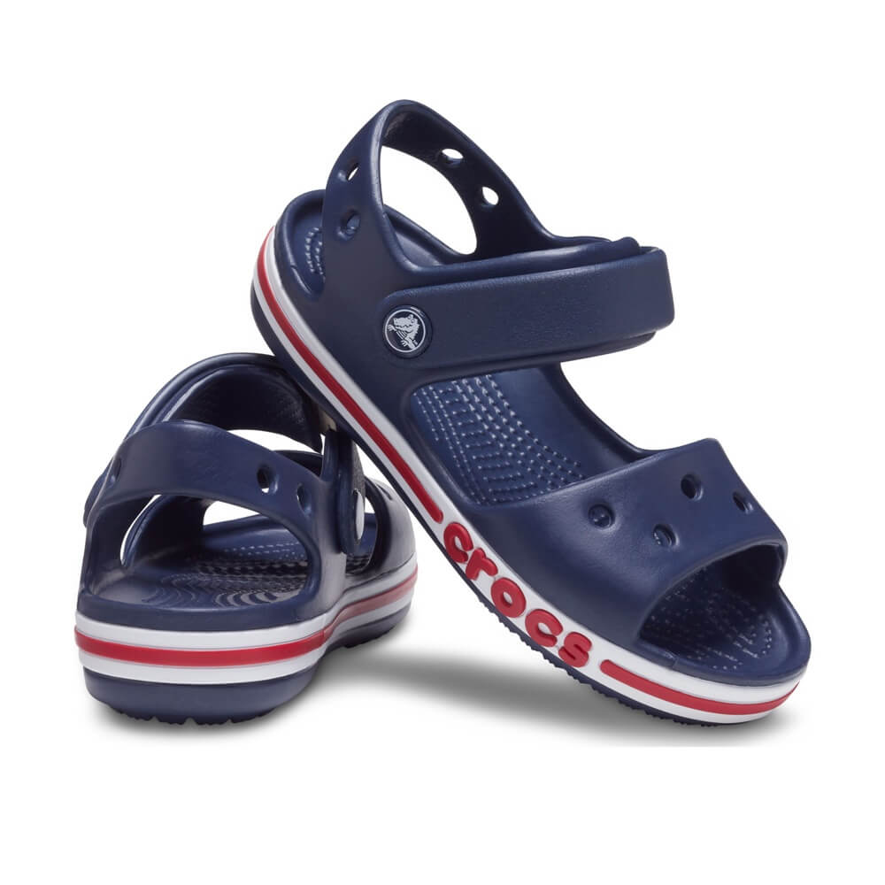 Crocs™ Bayaband Navy/Pepper bērnu sandales