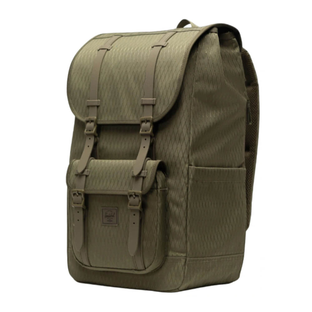 HERSCHEL Little America  Ivy Green Diamond mugursoma